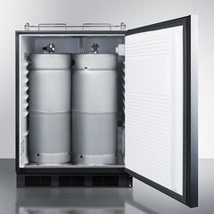 Summit 24" Wide Built-In Kegerator, ADA Compliant (Panel Not Included) - SBC58BLBI - The Home Selection