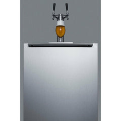 Summit 24" Wide Built-In Kegerator, ADA Compliant - SBC58BLBIADA - The Home Selection