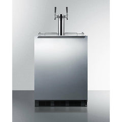 Summit 24" Wide Built-In Kegerator, ADA Compliant - SBC58BLBIADA - The Home Selection
