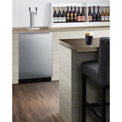 Summit 24" Wide Built-In Kegerator, ADA Compliant - SBC58BLBIADA - The Home Selection