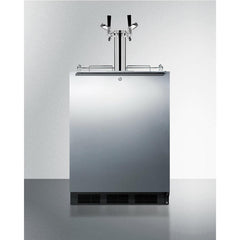 Summit 24" Wide Built-In Kegerator, ADA Compliant - SBC58BLBIADALock - The Home Selection