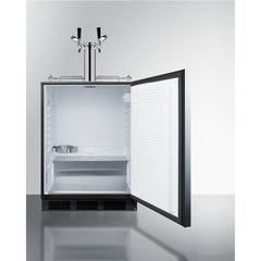 Summit 24" Wide Built-In Kegerator, ADA Compliant - SBC58BLBIADALock - The Home Selection