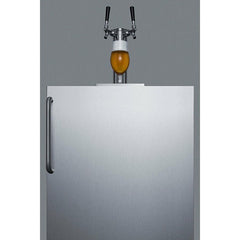 Summit 24" Wide Built-In Kegerator, ADA Compliant - SBC58BLBICSSADA - The Home Selection