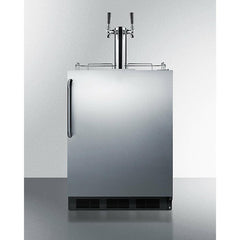 Summit 24" Wide Built-In Kegerator, ADA Compliant - SBC58BLBICSSADA - The Home Selection