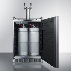Summit 24" Wide Built-In Kegerator (Panel Not Included) - SBC677BI - The Home Selection