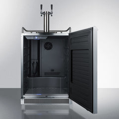 Summit 24" Wide Built-In Kegerator (Panel Not Included) - SBC677BI - The Home Selection