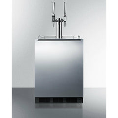 Summit 24" Wide Built-In Nitro-Infused Coffee Kegerator, ADA Compliant - SBC58BLBIADANCFTWIN - The Home Selection