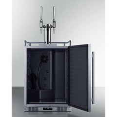 Summit 24" Wide Built-In Nitro-Infused Coffee Kegerator - SBC682NCFTWIN - The Home Selection
