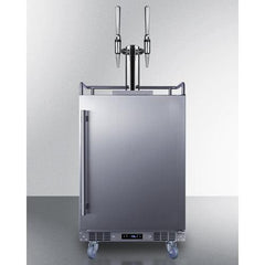 Summit 24" Wide Built-In Nitro-Infused Coffee Kegerator - SBC682NCFTWIN - The Home Selection