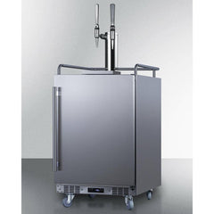 Summit 24" Wide Built-In Nitro-Infused Coffee Kegerator - SBC682NCFTWIN - The Home Selection