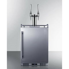 Summit 24" Wide Built-In Nitro-Infused Coffee Kegerator - SBC682NCFTWIN - The Home Selection
