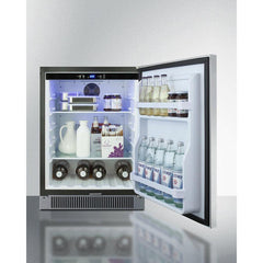 Summit 24" Wide Built-In Outdoor All-Refrigerator - SPR623OS - The Home Selection