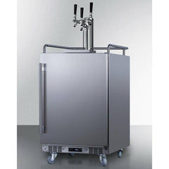 Summit 24" Wide Built-In Outdoor Beer Kegerator - SBC683OS - The Home Selection