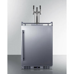 Summit 24" Wide Built-In Outdoor Beer Kegerator - SBC683OS - The Home Selection