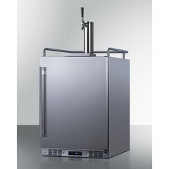 Summit 24" Wide Built-In Outdoor Beer Kegerator - SBC683OS - The Home Selection