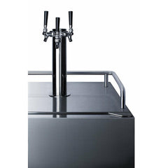 Summit 24" Wide Built-In Outdoor Beer Kegerator - SBC683OS - The Home Selection