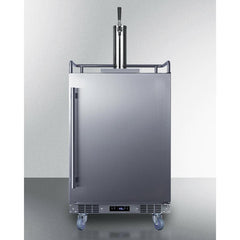 Summit 24" Wide Built-In Outdoor Beer Kegerator - SBC683OS - The Home Selection