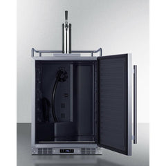 Summit 24" Wide Built-In Outdoor Beer Kegerator - SBC683OS - The Home Selection