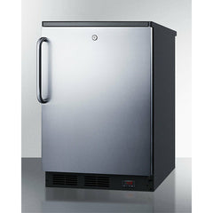 Summit 24" Wide Built-in Pub cellar - FF7LBLKBIPUBSS - The Home Selection