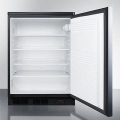 Summit 24" Wide Built-in Pub cellar - FF7LBLKBIPUBSS - The Home Selection