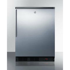 Summit 24" Wide Built-in Pub cellar - FF7LBLKBIPUBSS - The Home Selection