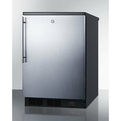 Summit 24" Wide Built-in Pub cellar - FF7LBLKBIPUBSS - The Home Selection