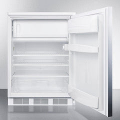 Summit 24" Wide Built-In Refrigerator-Freezer - CT66LWBISSH - The Home Selection