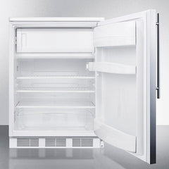 Summit 24" Wide Built-In Refrigerator-Freezer - CT66LWBISSH - The Home Selection