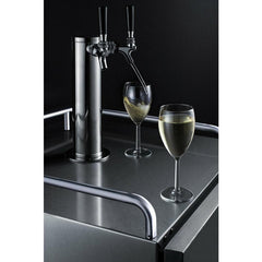 Summit 24" Wide Built-In Wine Kegerator - SBC682WKDTWIN - The Home Selection