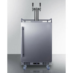 Summit 24" Wide Built-In Wine Kegerator - SBC682WKDTWIN - The Home Selection