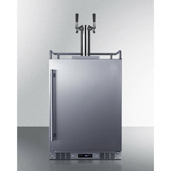 Summit 24" Wide Built-In Wine Kegerator - SBC682WKDTWIN - The Home Selection