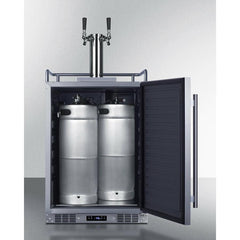 Summit 24" Wide Built-In Wine Kegerator - SBC682WKDTWIN - The Home Selection
