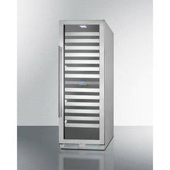 Summit 24" Wide Dual-Zone Wine Cellar with 163 Bottle Capacity, With Lock, 13 Extension Wine Racks, Digital Control, LED Light, Compressor Cooling, ETL Approved, CFC Free, High/Low Temperature Alarm, Double Pane Tempered Glass Door - SWCP2163 - The Home Selection