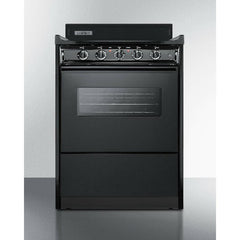 Summit 24" Wide Electric Coil Range - TEM610CW - The Home Selection
