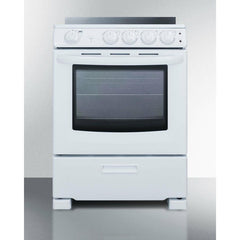 Summit 24" Wide Electric Smooth-Top Range - REX24 - The Home Selection