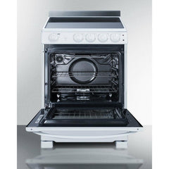 Summit 24" Wide Electric Smooth-Top Range - REX24 - The Home Selection
