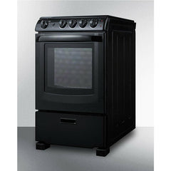 Summit 24" Wide Electric Smooth-Top Range - REX24 - The Home Selection