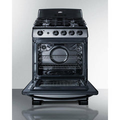 Summit 24" Wide Gas Range - PRO247SS - The Home Selection
