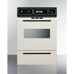 Summit 24" Wide Gas Wall Oven with Broiler Drawer, 2 Oven Racks, Timer - STM7212KW - The Home Selection