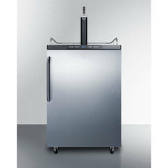 Summit 24" Wide Kegerator - SBC635MSS - The Home Selection