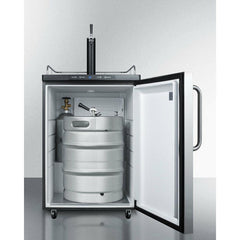 Summit 24" Wide Kegerator - SBC635MSS - The Home Selection