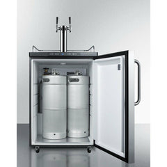 Summit 24" Wide Kegerator - SBC635MSS - The Home Selection