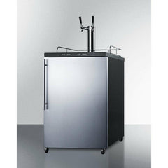 Summit 24" Wide Kegerator - SBC635MSS - The Home Selection
