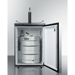 Summit 24" Wide Kegerator - SBC635MSS - The Home Selection