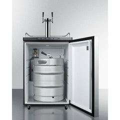 Summit 24" Wide Kegerator - SBC635MSS - The Home Selection
