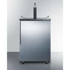 Summit 24" Wide Kegerator - SBC635MSS - The Home Selection