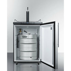 Summit 24" Wide Kegerator - SBC635MSS - The Home Selection
