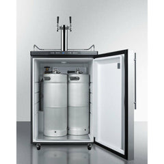 Summit 24" Wide Kegerator - SBC635MSS - The Home Selection