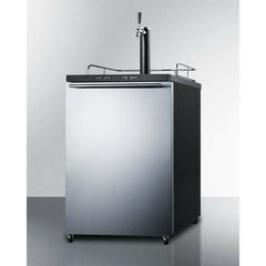 Summit 24" Wide Kegerator - SBC635MSS - The Home Selection