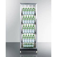 Summit 24" Wide Mini Reach-In Beverage Center with Dolly - SCR1401 - The Home Selection